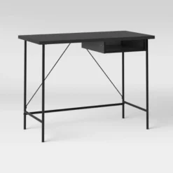 Wood And Metal Writing Desk With Storage - Room Essentials™ 10 Wood And Metal Writing Desk With Storage - Room Essentials™ -Featured Furniture Stores GUEST b6ee626e 3265 49db 8365 a9aaf9b3dcc2