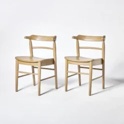 2pk Kaysville Curved Back Wood Dining Chair - Threshold™ Designed With Studio McGee 21 2pk Kaysville Curved Back Wood Dining Chair - Threshold™ Designed With Studio McGee -Featured Furniture Stores GUEST b8859535 25d6 44f9 9ed4 882e7bed9037