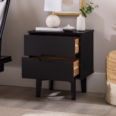 Mid-Century Modern Wood Nightstand - Saracina Home 7 Mid-Century Modern Wood Nightstand - Saracina Home - Image 5