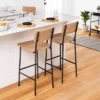 Wood & Steel Bar Stool - Natural/Black - Hearth & Hand™ With Magnolia 1 Wood & Steel Bar Stool - Natural/Black - Hearth & Hand™ With Magnolia -Featured Furniture Stores GUEST bd1a7971 cbb7 457c a7dd 09a043f0655a