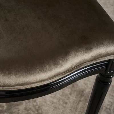 Set Of 2 Camille New Velvet Dining Chair - Christopher Knight Home 5 Set Of 2 Camille New Velvet Dining Chair - Christopher Knight Home - Image 3