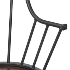 Set Of 2 Milo Windsor Metal With Wood Seat Dining Armchairs Black/Espresso Brown - Buylateral 9 Set Of 2 Milo Windsor Metal With Wood Seat Dining Armchairs Black/Espresso Brown - Buylateral -Featured Furniture Stores GUEST c10ddfe5 2bd1 4bb3 b8f3 2090dd8ecf75
