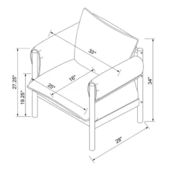Arbon Wood Dowel Accent Chair With Cushion Arms - Threshold™ Designed With Studio McGee 13 Arbon Wood Dowel Accent Chair With Cushion Arms - Threshold™ Designed With Studio McGee -Featured Furniture Stores GUEST c429d501 6755 4c8a 864f afd6717b29db