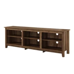 Transitional 6 Cubby Wood Open Storage Wood TV Stand For TVs Up To 80"- Saracina Home 27 Transitional 6 Cubby Wood Open Storage Wood TV Stand For TVs Up To 80"- Saracina Home -Featured Furniture Stores GUEST c721382d 63e9 44f2 b465 86684712d38c