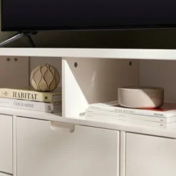 Cara Mid-Century Modern 3 Drawer Corner TV Stand For TVs Up To 58" - Saracina Home 33 Cara Mid-Century Modern 3 Drawer Corner TV Stand For TVs Up To 58" - Saracina Home -Featured Furniture Stores GUEST c84185b3 2218 44f2 8f9f 46919812d8aa