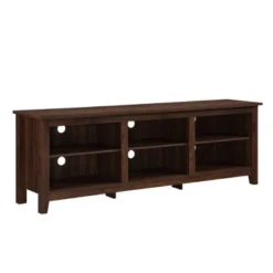 Transitional 6 Cubby Wood Open Storage Wood TV Stand For TVs Up To 80"- Saracina Home 24 Transitional 6 Cubby Wood Open Storage Wood TV Stand For TVs Up To 80"- Saracina Home -Featured Furniture Stores GUEST d09d53fd 86be 4590 8f8d 330fc60b11ce