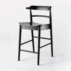Kaysville Curved Back Wood Counter Height Barstool - Threshold™ Designed With Studio McGee -Featured Furniture Stores GUEST d21e6bf0 f7dc 462d b6fb 696cfe37d8fe