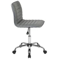 Emma And Oliver Low Back Designer Armless Ribbed Swivel Task Office Chair 31 Emma And Oliver Low Back Designer Armless Ribbed Swivel Task Office Chair -Featured Furniture Stores GUEST d394aa10 3e64 4291 bb66 fd26bd217653