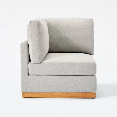 Woodland Hills Modular Sectional Corner Light Gray - Threshold™ Designed With Studio McGee 4 Woodland Hills Modular Sectional Corner Light Gray - Threshold™ Designed With Studio McGee - Image 3