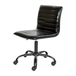 Emma And Oliver Low Back Designer Armless Ribbed Swivel Task Office Chair 35 Emma And Oliver Low Back Designer Armless Ribbed Swivel Task Office Chair -Featured Furniture Stores GUEST d6cdbbf8 c011 4365 98a9 c575005da00d
