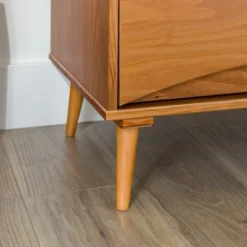 Mid-Century Modern Contoured 5 Drawer Chest Of Drawers - Saracina Home -Featured Furniture Stores GUEST d75de896 1437 431e bdef 941df8b51ffb