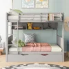Separable Full-Over-Full Bunk Bed With Twin Size Trundle And Bookshelf - ModernLuxe 2 Separable Full-Over-Full Bunk Bed With Twin Size Trundle And Bookshelf - ModernLuxe -Featured Furniture Stores GUEST d8c6b878 4dbe 40ff 8f6f 686ae0c4d1c6