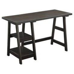 Designs2Go Trestle Desk With Shelves - Breighton Home 27 Designs2Go Trestle Desk With Shelves - Breighton Home -Featured Furniture Stores GUEST dce1e693 0860 4d20 872d b1e4fbd1c6b4