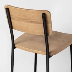 Wood & Steel Bar Stool - Natural/Black - Hearth & Hand™ With Magnolia 11 Wood & Steel Bar Stool - Natural/Black - Hearth & Hand™ With Magnolia -Featured Furniture Stores GUEST dd89e9f1 7a47 4584 b4ec a8a659027411