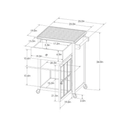 Windham Wood Top Kitchen Cart - Black - Threshold™ 17 Windham Wood Top Kitchen Cart - Black - Threshold™ -Featured Furniture Stores GUEST dea9d574 4d43 47af 9b54 441db16c8996