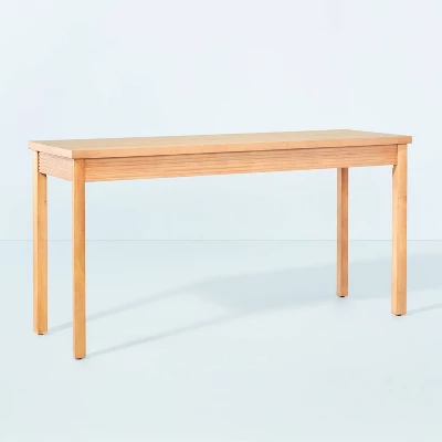 Grooved Wood Writing Desk - Hearth & Hand™ With Magnolia 10 Grooved Wood Writing Desk - Hearth & Hand™ With Magnolia - Image 8