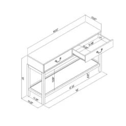 Brandeis Woven Console Table Brown - Threshold™ Designed With Studio McGee 15 Brandeis Woven Console Table Brown - Threshold™ Designed With Studio McGee -Featured Furniture Stores GUEST e2c73473 e890 4869 94da b0c7a6a1426f