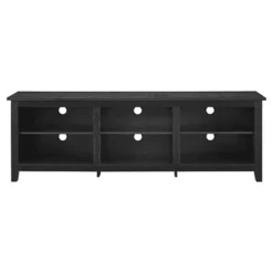 Transitional 6 Cubby Wood Open Storage Wood TV Stand For TVs Up To 80"- Saracina Home 21 Transitional 6 Cubby Wood Open Storage Wood TV Stand For TVs Up To 80"- Saracina Home -Featured Furniture Stores GUEST e4c39780 fb14 4bd8 b437 8185f460c007