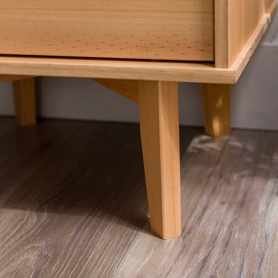 Mid-Century Modern Wood Nightstand - Saracina Home 14 Mid-Century Modern Wood Nightstand - Saracina Home - Image 12