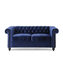 Brinkhaven Modern Glam Tufted Velvet Loveseat With Nailhead Trim - Christopher Knight Home 21 Brinkhaven Modern Glam Tufted Velvet Loveseat With Nailhead Trim - Christopher Knight Home -Featured Furniture Stores GUEST e6dbdeaf b34f 4bb9 8c55 a2bef1478ebe