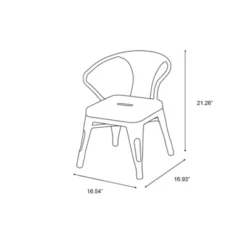 Set Of 2 Harper & Hudson Kids' Metal Activity Chairs - ACEssentials 21 Set Of 2 Harper & Hudson Kids' Metal Activity Chairs - ACEssentials -Featured Furniture Stores GUEST e7185e2c 790c 4477 ab1f bdc95d67ad72