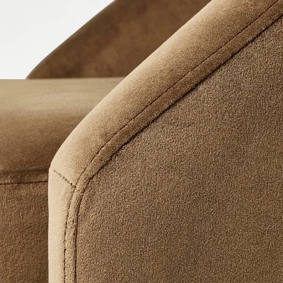Slope Arm Swivel Chair Velvet - Threshold™ Designed With Studio McGee 6 Slope Arm Swivel Chair Velvet - Threshold™ Designed With Studio McGee - Image 4