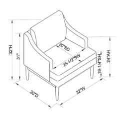 Howell Upholstered Accent Chair With Wood Base - Threshold™ Designed With Studio McGee 16 Howell Upholstered Accent Chair With Wood Base - Threshold™ Designed With Studio McGee -Featured Furniture Stores GUEST eaa765f5 26c5 4ecb 8f54 dd96378e2465