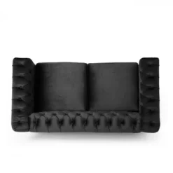 Brinkhaven Modern Glam Tufted Velvet Loveseat With Nailhead Trim - Christopher Knight Home 15 Brinkhaven Modern Glam Tufted Velvet Loveseat With Nailhead Trim - Christopher Knight Home -Featured Furniture Stores GUEST eca0083e 5ef9 4c65 8bae c89aa70087b7