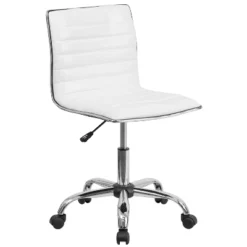 Emma And Oliver Low Back Designer Armless Ribbed Swivel Task Office Chair 36 Emma And Oliver Low Back Designer Armless Ribbed Swivel Task Office Chair -Featured Furniture Stores GUEST ef27e240 afc6 4ff8 9de8 1a3f3578ed1b