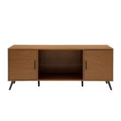 2 Door Mid-Century Modern Wood Storage TV Stand For TVs Up To 65" - Saracina Home 26 2 Door Mid-Century Modern Wood Storage TV Stand For TVs Up To 65" - Saracina Home -Featured Furniture Stores GUEST ef4808bd 6d36 452d a035 37eb52642cdf
