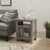 Transitional Classic Windowpane Storage Side Table - Saracina Home 1 Transitional Classic Windowpane Storage Side Table - Saracina Home -Featured Furniture Stores GUEST ef774e00 e489 4147 9be8 094265a20edd