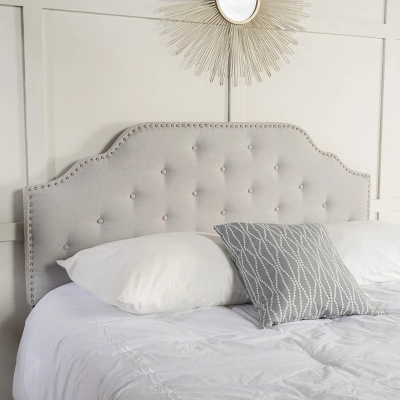 Full/Queen Silas Studded Headboard - Christopher Knight Home 4 Full/Queen Silas Studded Headboard - Christopher Knight Home - Image 2