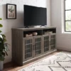 Transitional 4 Door Windowpane TV Stand For TVs Up To 65" - Saracina Home 2 Transitional 4 Door Windowpane TV Stand For TVs Up To 65" - Saracina Home -Featured Furniture Stores GUEST f65e182b 32d5 42aa 9fc8 2e5b84107c24