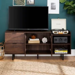 Rockwell Modern Storage TV Stand For TVs Up To 43" Brown - Saracina Home 20 Rockwell Modern Storage TV Stand For TVs Up To 43" Brown - Saracina Home -Featured Furniture Stores GUEST f72ea442 2445 4621 9768 38601b4e834a