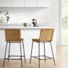 Wasson Woven Metal Leg Counter Height Barstool Tan - Threshold™ -Featured Furniture Stores GUEST f8b89e44 b9b0 4a5d a879 702636431c06