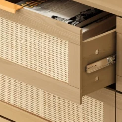 43.31" 6-Drawer Rattan Dresser For Living Room And Bedroom - ModernLuxe 17 43.31" 6-Drawer Rattan Dresser For Living Room And Bedroom - ModernLuxe -Featured Furniture Stores GUEST f9cd6e25 eed0 4d7a 8a11 5c3251963523