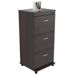 40.16" 3 Drawer Locking File Cabinet Espresso - Inval 17 40.16" 3 Drawer Locking File Cabinet Espresso - Inval -Featured Furniture Stores GUEST fb2d5eb7 eefe 4761 ab1d 5cb2d85754f5
